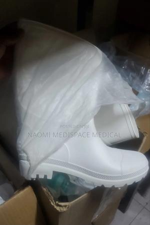 Autoclavable White Theatre Boots/Surgical Theatre Boots - thumbnail 2
