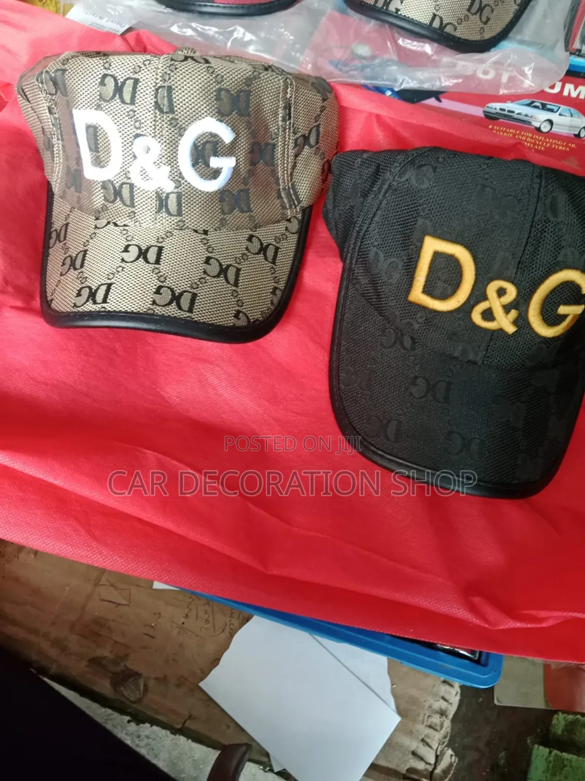 2pcs Adjustable Unisex D G Fashionable Caps