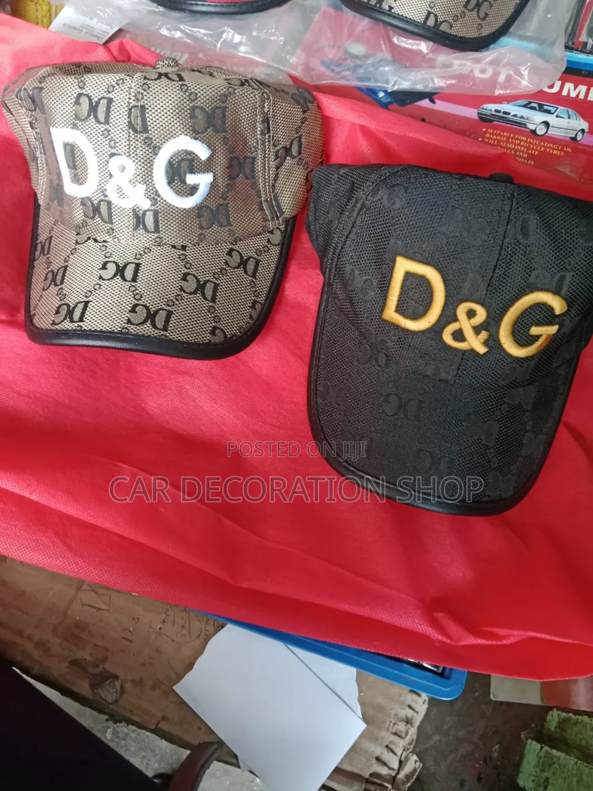 2pcs Adjustable Unisex D G Fashionable Caps