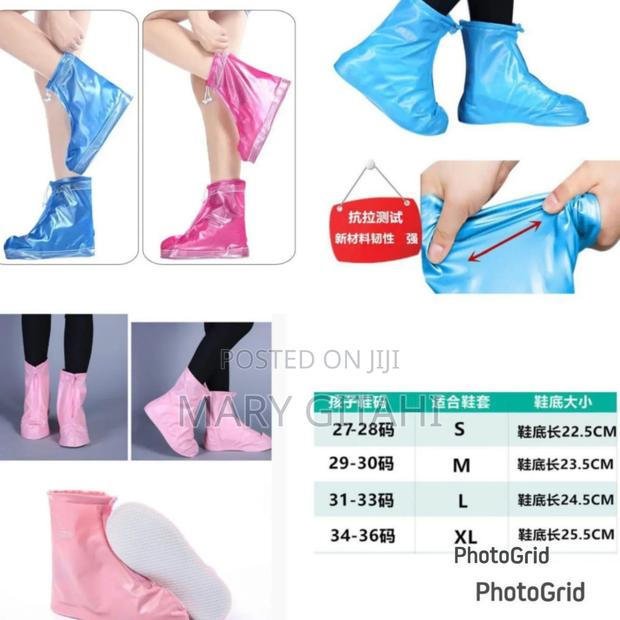 Kids Rain Shoe Cover  M,L,Xl Available, Pink Blue Only