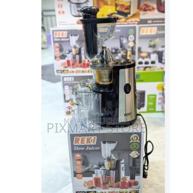 Reki Cold-Press Slow Juicer – 500w High Yield Nutrient Extractor