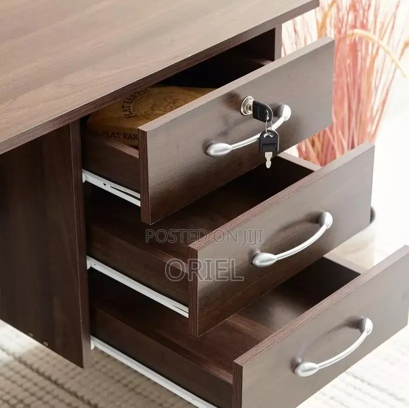 Study Desks; Premium Home Office Desk With Storage