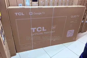 TCL 75′′ Qled Uhd HDR Google Smart Tv Frameless Screen