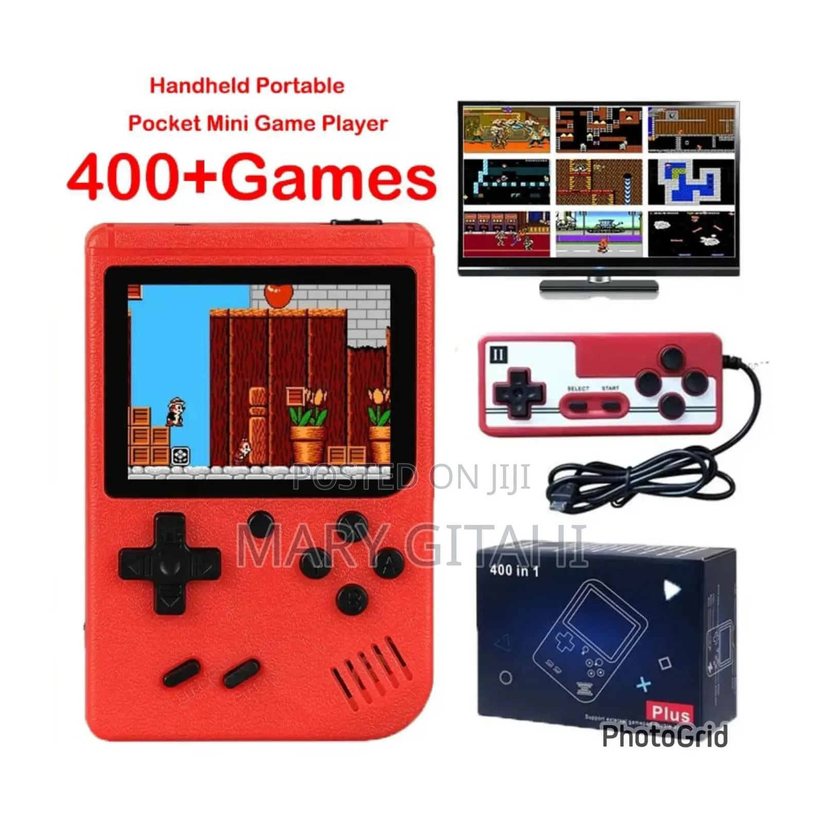 Mini Video Game Console  . In-built 400 Games,