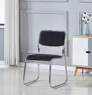 Office Chairs; High-Quality Chrome Frame Stack Chair
