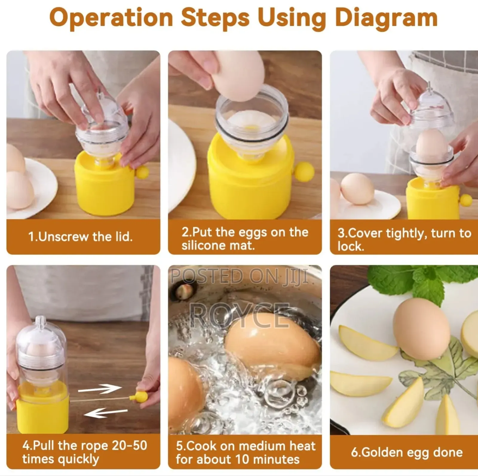 Manual Egg Spinner / Mixer