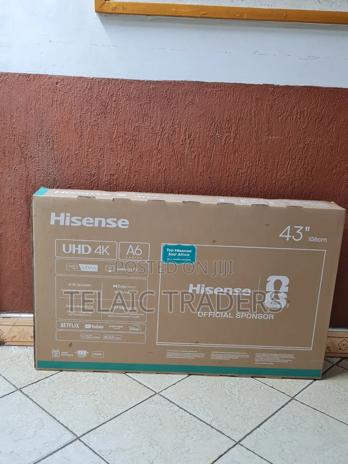 Hisense 43 Inches A6 Series Tv