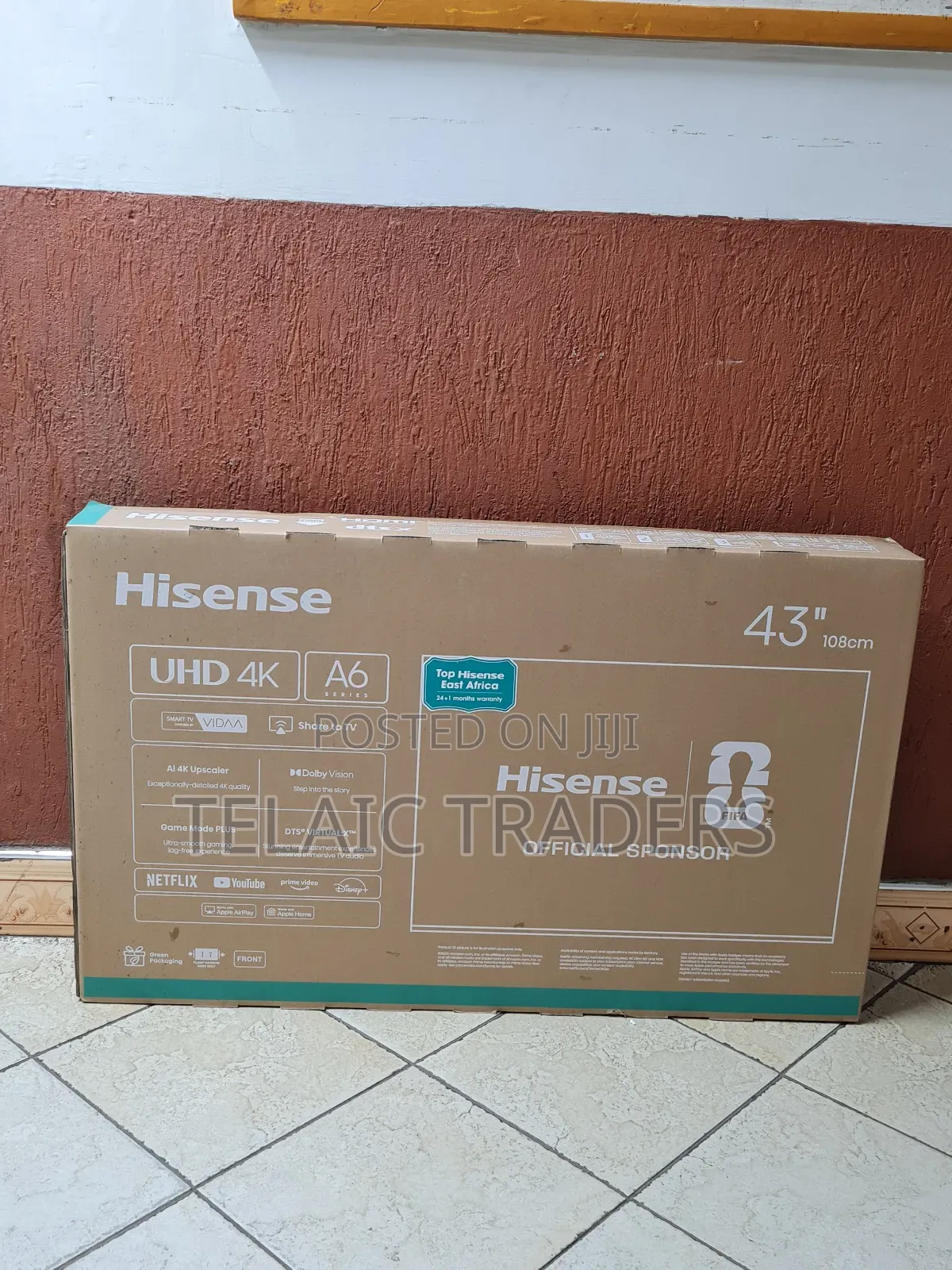 Hisense 43 Inches A6 Series Tv