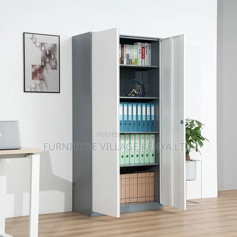 Office Cabinet; 2-door Full Metallic Office Filling Cabinet