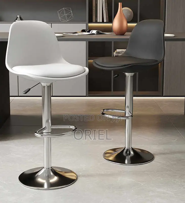 Home Chairs; Minimalist Adjustable Swivel Stool