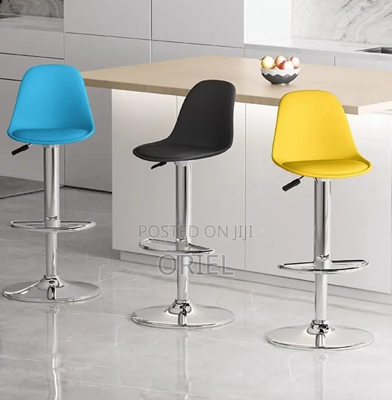 Home Chairs; Minimalist Adjustable Swivel Stool