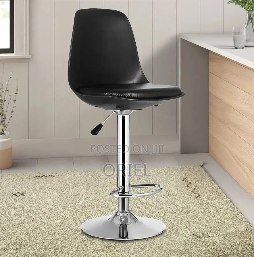 Home Chairs; Minimalist Adjustable Swivel Stool