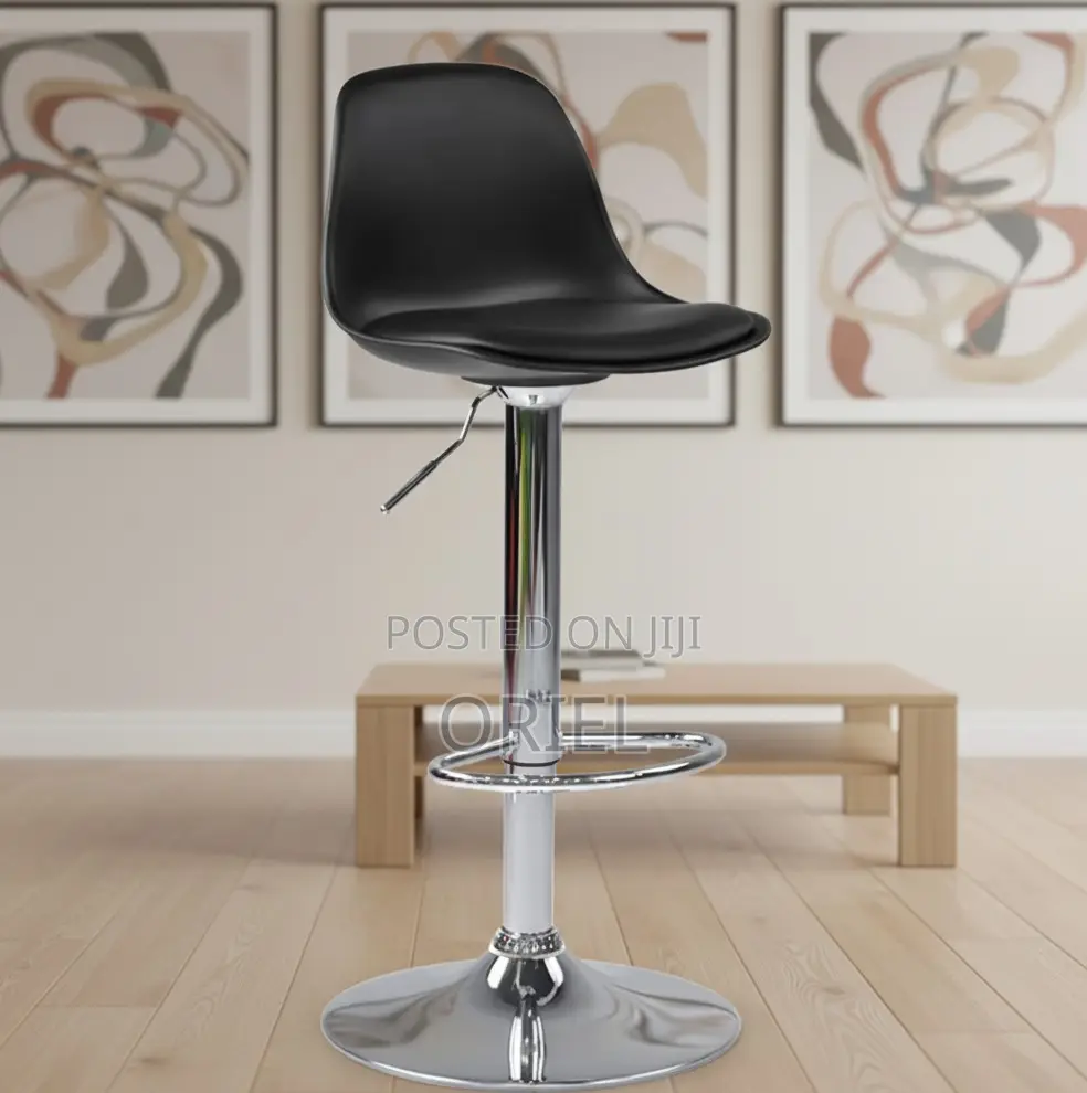 Home Chairs; Minimalist Adjustable Swivel Stool