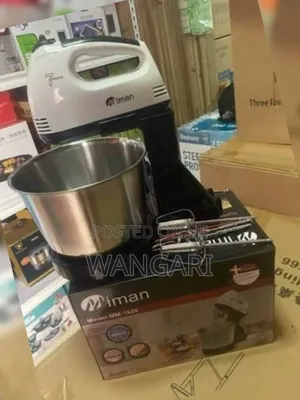 Miman Hand Mixer With Bowl