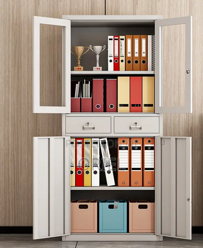 Office Cabinets; Space-Saving Metal Document Organizer Cabinet