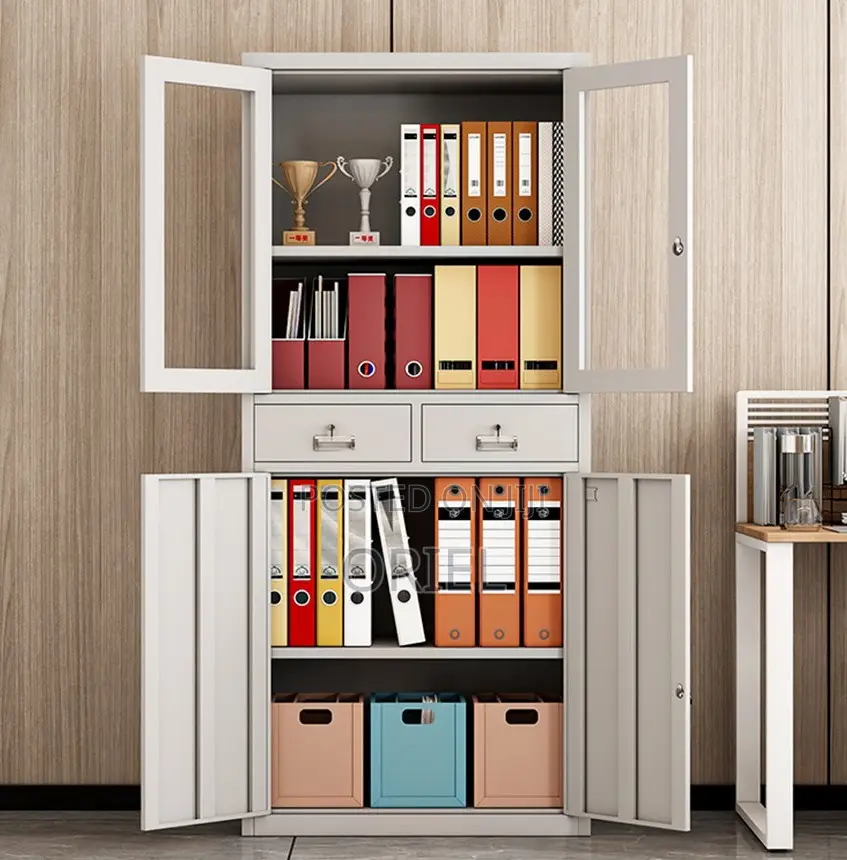 Office Cabinets; Space-Saving Metal Document Organizer Cabinet