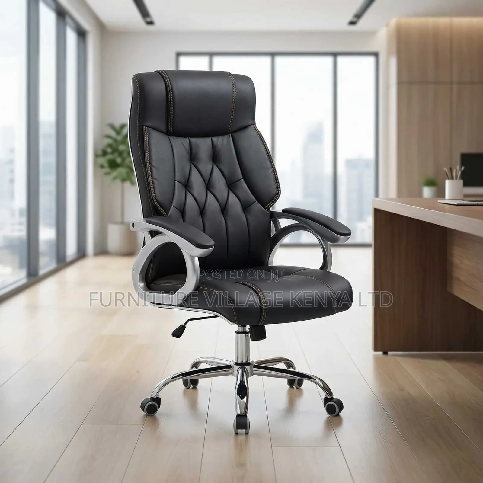 Office Chair; Executive Office Leather Seat