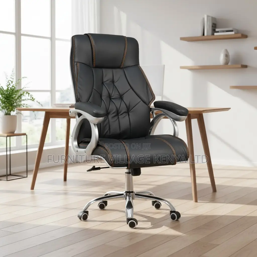 Office Chair; Executive Office Leather Seat