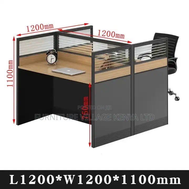 Workstation; 2-way Modular Office Workstation