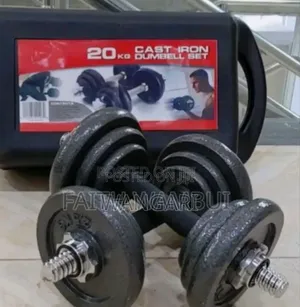 Brand New 20 Kgs Hexagonal Dumbbells