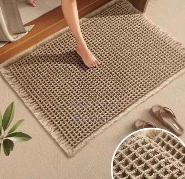 Minimalist Waffle Door Mat - { 46cm* 77cm} - thumbnail 3