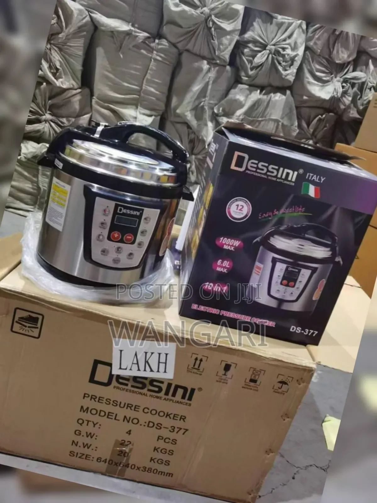Ds-377 Pressure Cooker, 6litres