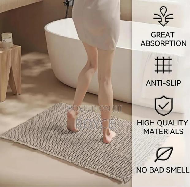 Minimalist Waffle Door Mat - { 46cm* 77cm} - thumbnail 6