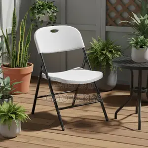 Home Chair; Stackable White Folding Event Chair For Weddings