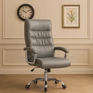 Office Chair; High-back Executive Office Leather Seat