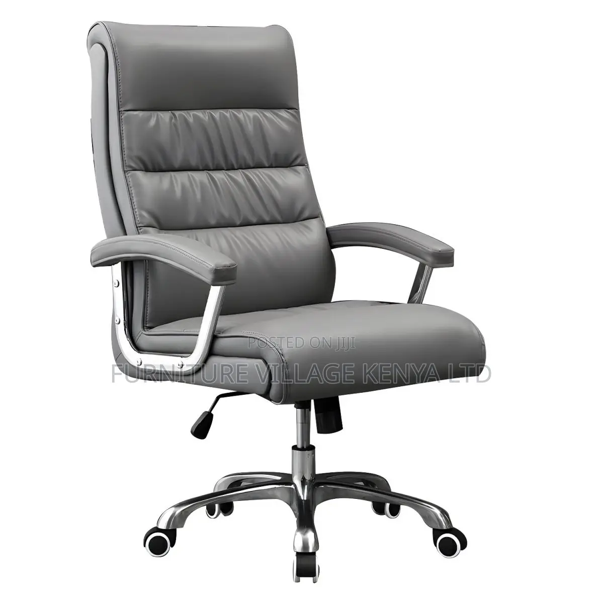 Office Chair; High-back Executive Office Leather Seat