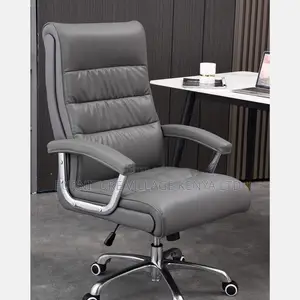 Office Chair; High-back Executive Office Leather Seat