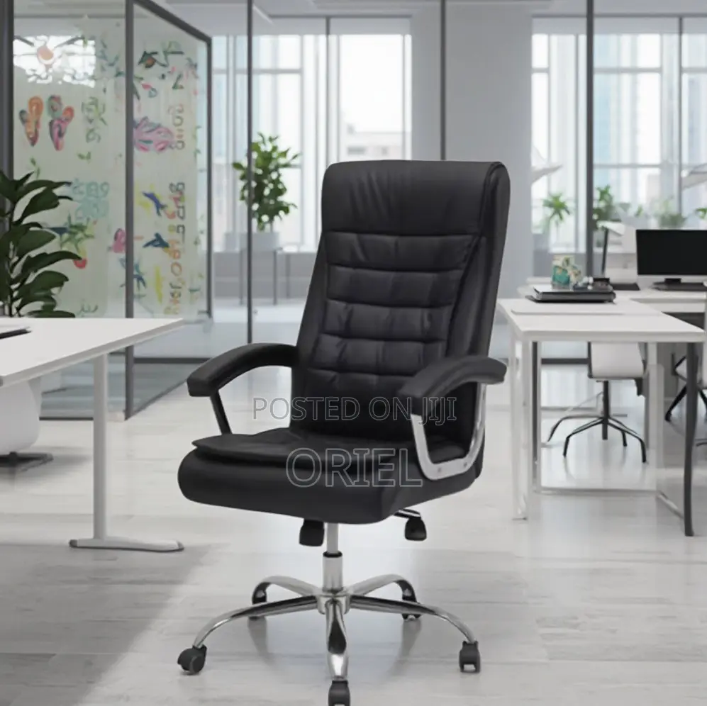 Office High Back Chairs; Elite Leather Office Leadership Chair