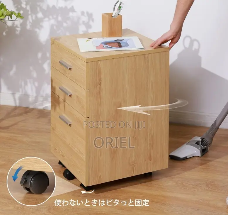 Office Cabinets; Functional 3-Drawer Office Storage Unit