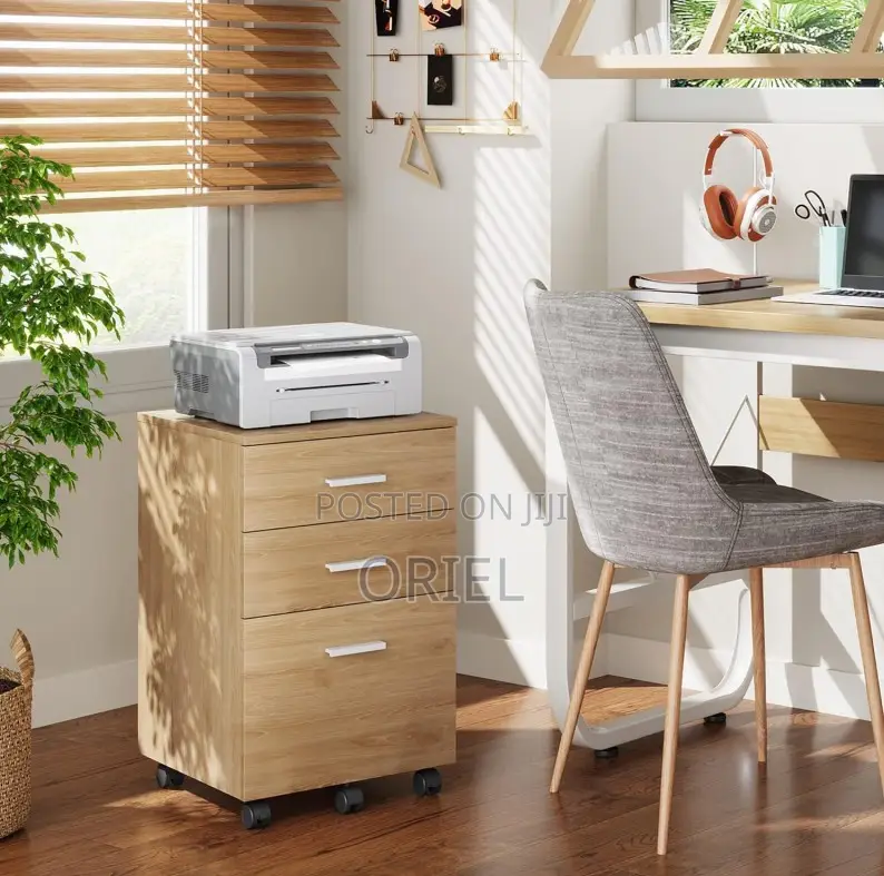 Office Cabinets; Functional 3-Drawer Office Storage Unit