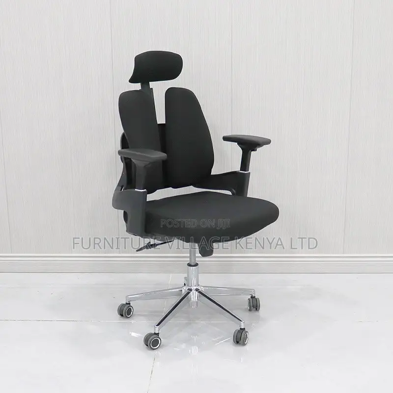 Office Chair; Executive Orthopedic Dual Office Seat