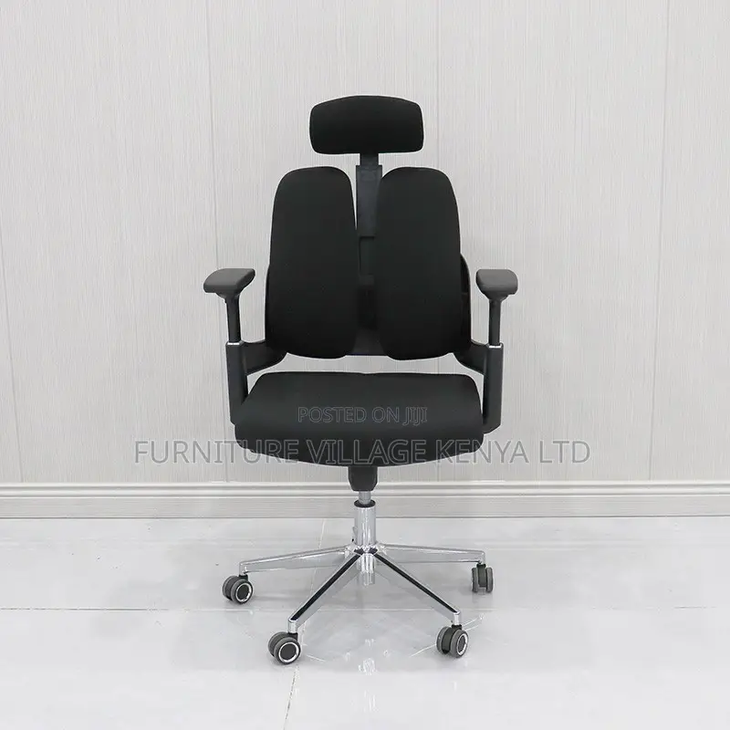 Office Chair; Executive Orthopedic Dual Office Seat