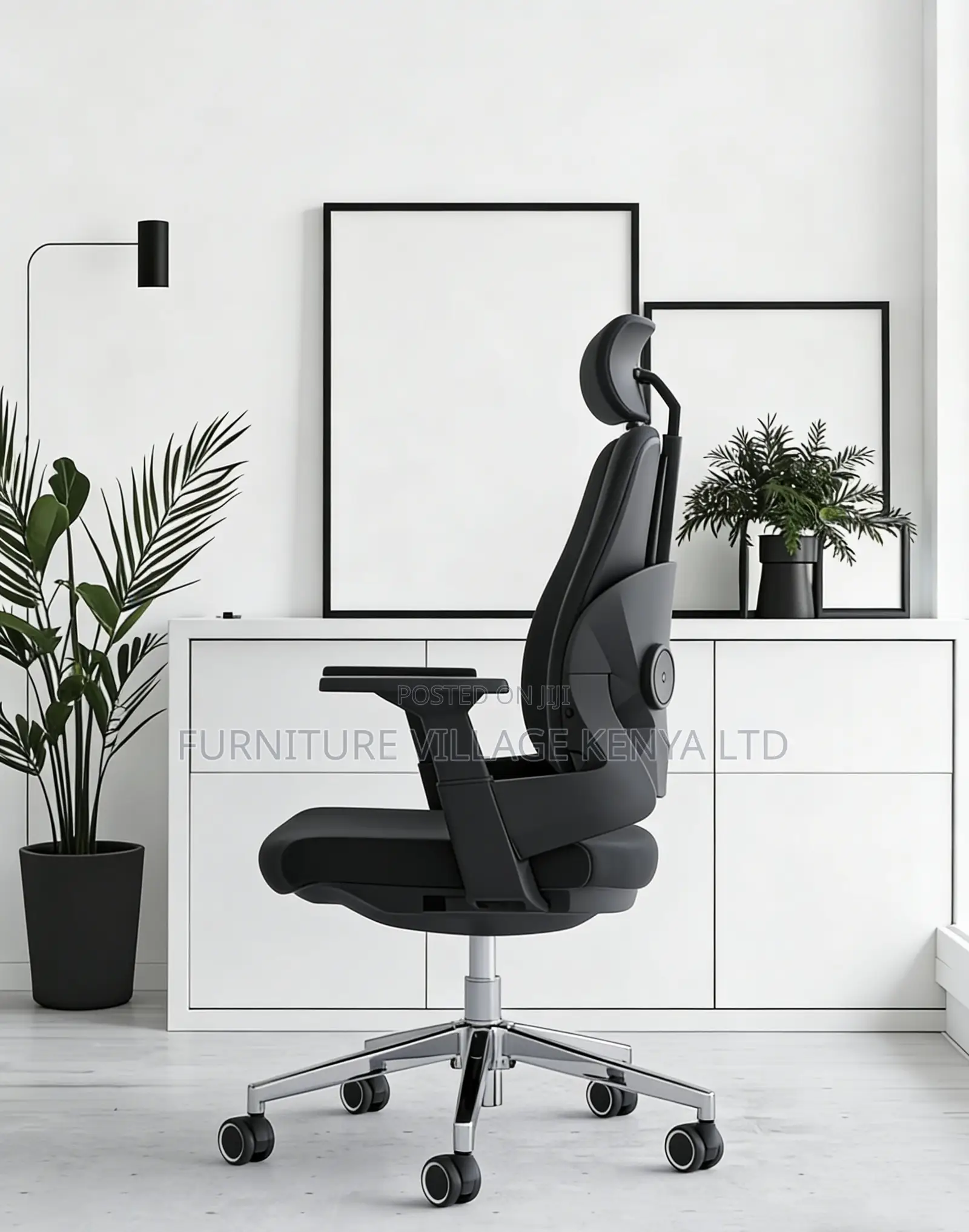 Office Chair; Executive Orthopedic Dual Office Seat