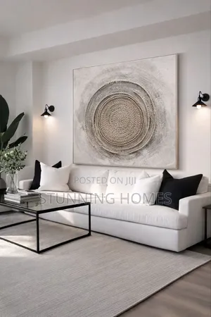 Elegant Textured Big Wall Art