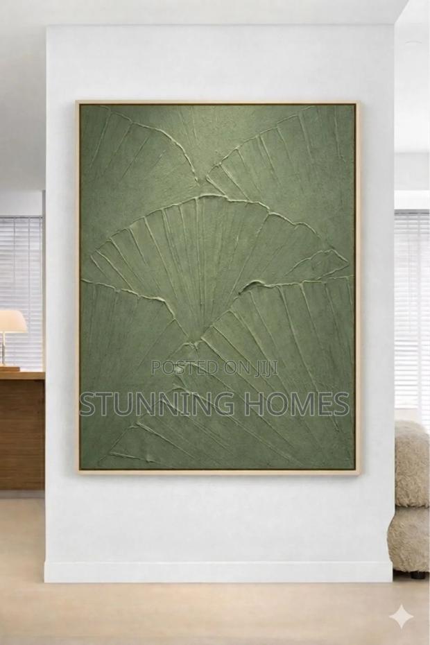 Minimalist Warm Textured Large Wall Art - thumbnail 5