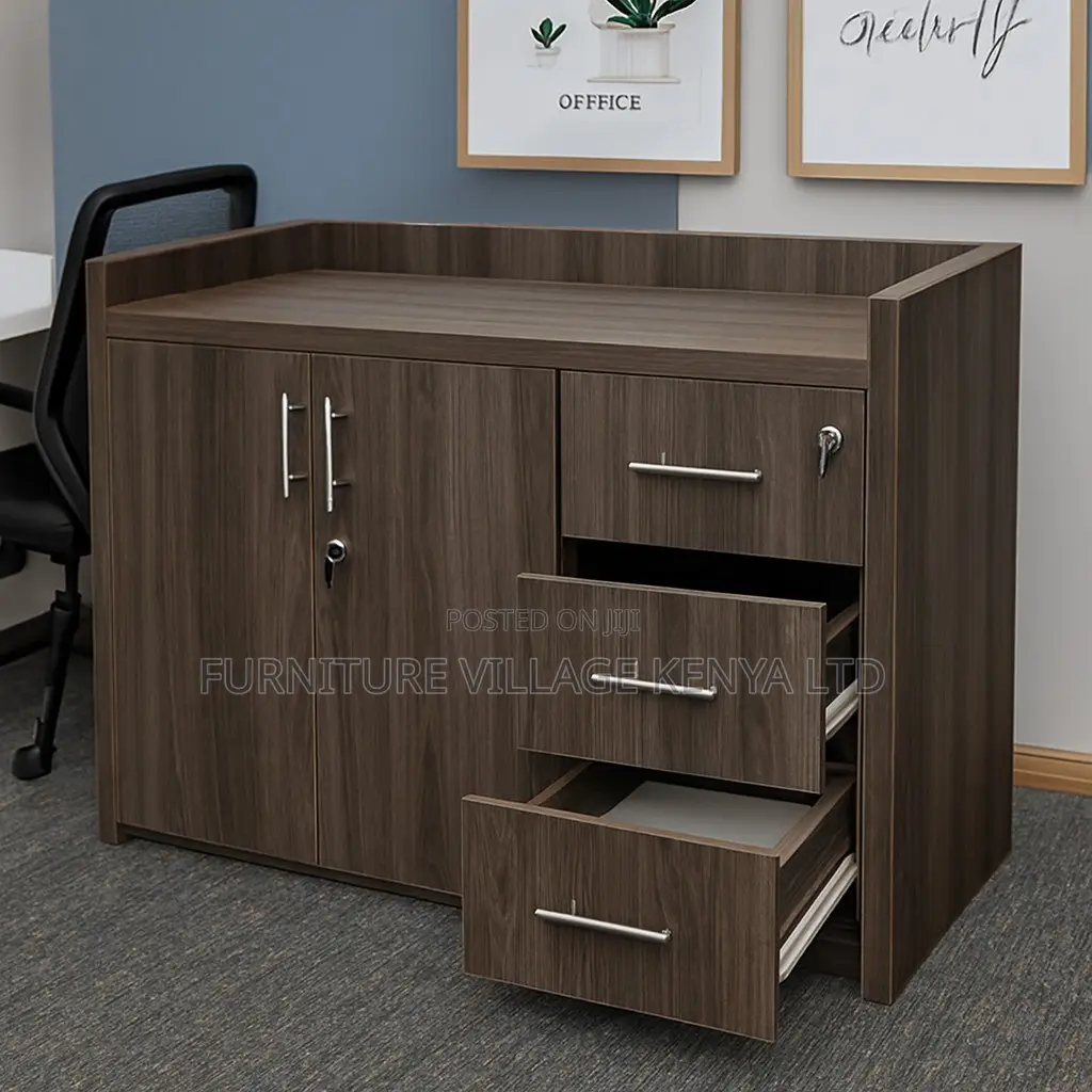 Office Cabinet; 2-door Home Office Credenza Cabinet
