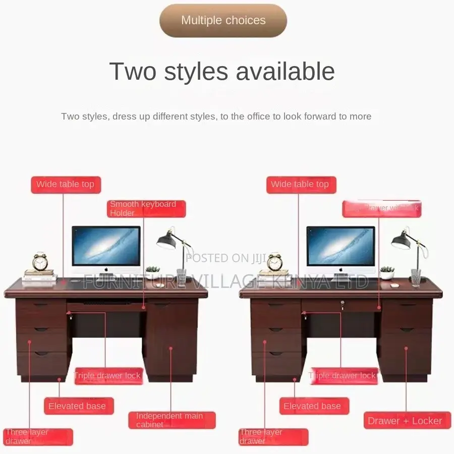Office Desk; 1200mm Executive Office Desk