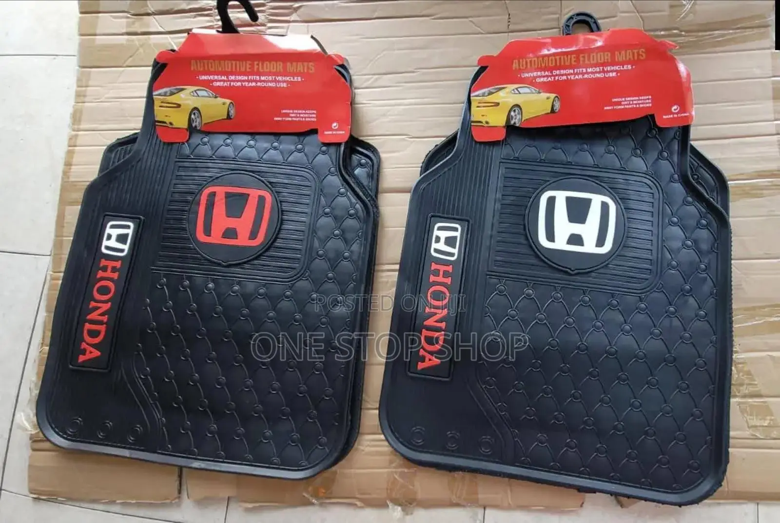 Honda Car Water/Dustproof Rubber Mats