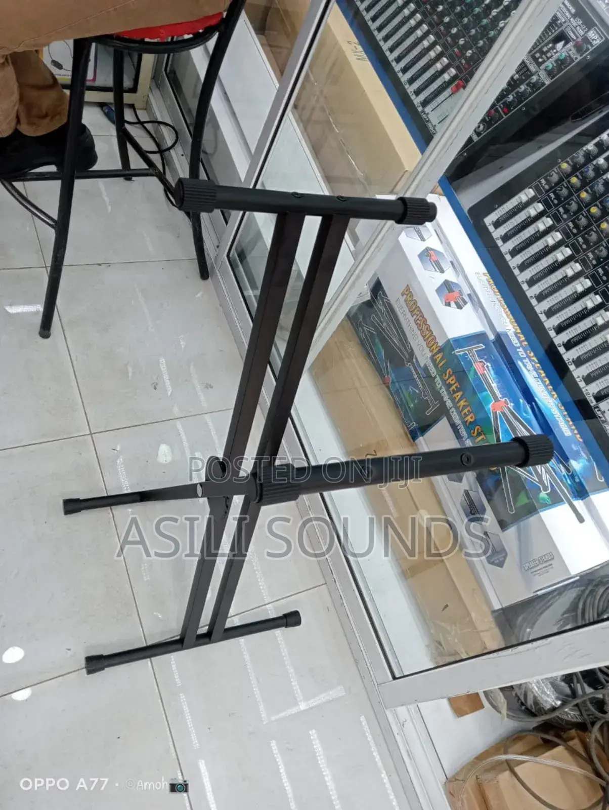 Double-X Style Adjustable Keyboard Stand