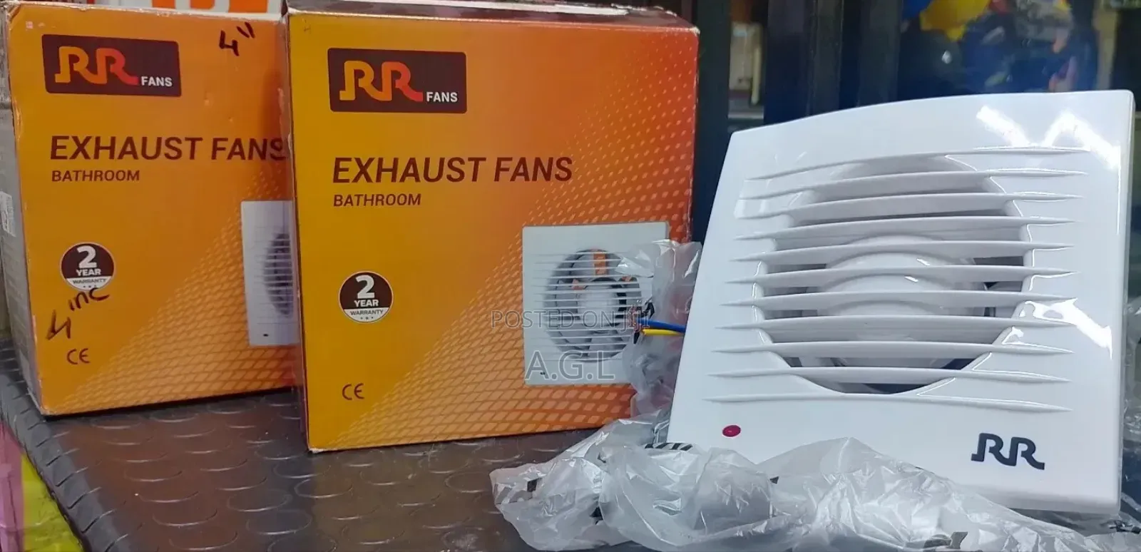 Exhaust Fan Bathroom 4"