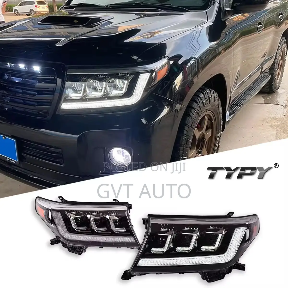 Landcruiser 200 Series 2008-2015 Aftermarket Headlights
