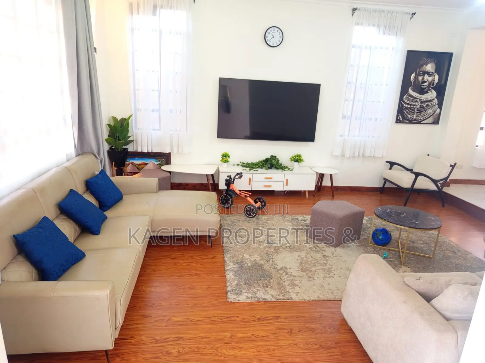 5bdrm Maisonette in Kibiku for sale