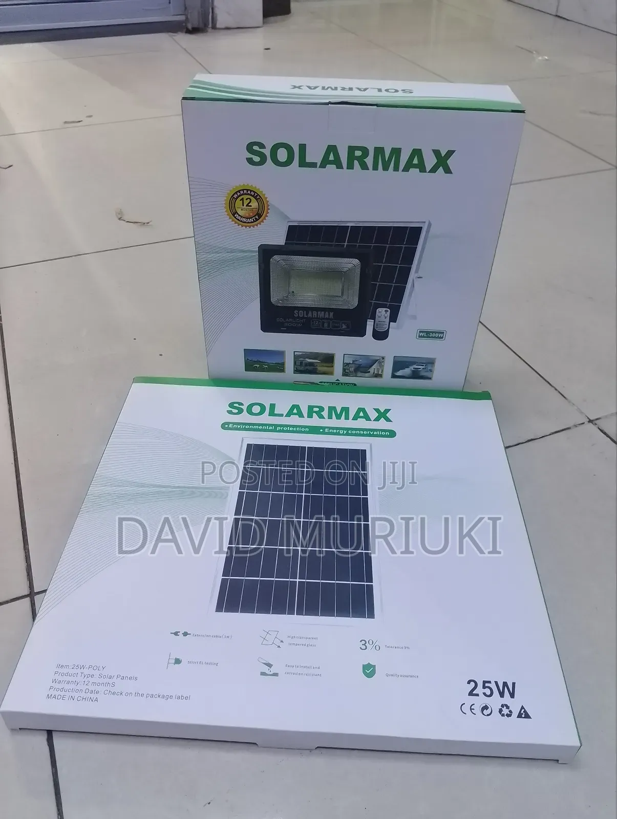 Solarmax Floodlight 500wat.