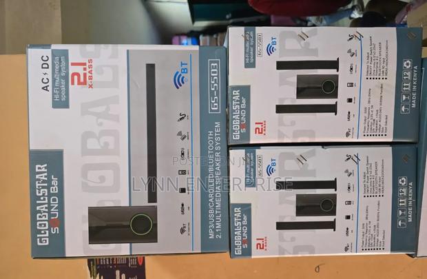 2.1ch Globalstar Sub Woofer System Bt/Usb/Fm Tall Boy