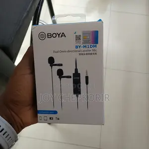 Boya By‐M1dm Dual Lavalier Microphone