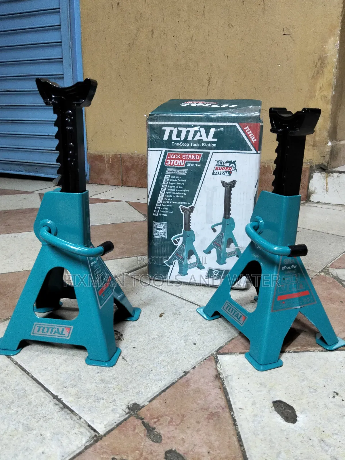 Jack Stands Set 3 Ton Pair Set For Automotive And Mechanical Jobs